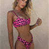 Bikini Women Swimwear Leopard Bikinis Swim Suit Push Up Swimsuit Female Beachwear Swimming Bikini Women Bandage Bikini Set High Waist Push Up Bathing Suit 2 Piece Swimsuit by Stevvex