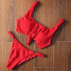 Bikinis Women's Swimsuit Women Bathing Suit Classic Bikini Bathing Suit High Cut Bikini Set Swimsuits Plus Size Swimwear Summer Push Up Swimwear Women Adjustable Swimsuit 2 Piece Female Bikini by Stevvex