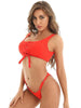 Bikinis Women's Swimsuit Women Bathing Suit Classic Bikini Bathing Suit High Cut Bikini Set Swimsuits Plus Size Swimwear Summer Push Up Swimwear Women Adjustable Swimsuit 2 Piece Female Bikini by Stevvex