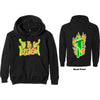 Billie Eilish Airbrush Flames Blohsh [Sweatshirt] by Rock Band Apparel