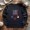 America Wool Long Sleeve T-shirt by YarnMerch