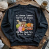Books & Yarn Lover Sweatshirt by YarnMerch