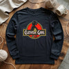 Clever Girl Long Sleeve T-shirt by YarnMerch