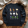 Flora Fauna Fiber Long Sleeve T-shirt by YarnMerch