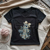 Granny Ghost Lady V-neck by YarnMerch
