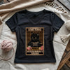 Knitting Because murder is wrong Lady V-neck by YarnMerch