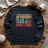 Retirement Plan Long Sleeve T-shirt by YarnMerch