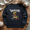 Yarnivore Crocheter Long Sleeve T-shirt by YarnMerch