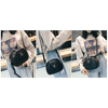 Black Beauty Women's Shoulder Crossbody Bag For Females Fashionable Handbag PU Famous Designer Clutch by Stevvex