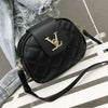 Black Beauty Women's Shoulder Crossbody Bag For Females Fashionable Handbag PU Famous Designer Clutch by Stevvex