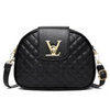 Black Beauty Women's Shoulder Crossbody Bag For Females Fashionable Handbag PU Famous Designer Clutch by Stevvex