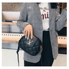 Black Beauty Women's Shoulder Crossbody Bag For Females Fashionable Handbag PU Famous Designer Clutch by Stevvex