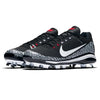 "Black Cement" Nike Air Clipper Cleats by Stadium Custom Kicks