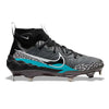 "Teal Cement Alternate" Nike Alpha Huarache NXT Cleats by Stadium Custom Kicks