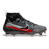 "Red Cement Alternate" Nike Alpha Huarache NXT Cleats by Stadium Custom Kicks