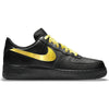"Black & Gold" Nike Air Force 1 Low Shoes by Stadium Custom Kicks