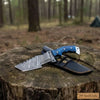 Tracker Knife Custom Handmade Damascus Steel TRACKER knife by JW SteelCrafts