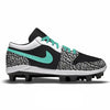 "Black Mint" Jordan 1 Retro Cleats by Stadium Custom Kicks