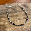 Black Onyx Eclipse Beaded Necklace by Wild Junkie