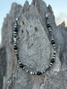 Black Onyx Eclipse Beaded Necklace by Wild Junkie