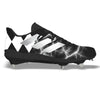 "Black Ranger" Adidas Adizero Afterburner 8 Cleats by Stadium Custom Kicks