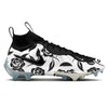 "Black Roses” Nike Vaporposite Pro Cleats by Stadium Custom Kicks