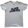 Black Sabbath Black Wavy Logo [T-Shirt] by Rock Band Apparel