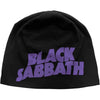 Black Sabbath Purple Logo JD Print [Hat] by Rock Band Apparel
