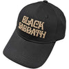 Black Sabbath Text Logo [Hat] by Rock Band Apparel