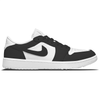 "Black & White" Jordan 1 Golf Shoes by Stadium Custom Kicks