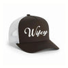 Embroidered Wifey Trucker Hat – Classic Mesh Cap for Wedding or Anniversary by Adorb Custom Tees