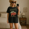 Badlands National Park Graphic Tee – Vintage South Dakota Bison Shirt by Hey Jude Graphic Tees