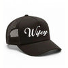 Embroidered Wifey Trucker Hat – Classic Mesh Cap for Wedding or Anniversary by Adorb Custom Tees