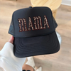 MAMA Leopard Trucker Hat – Trendy Mom Hat by Hey Jude Graphic Tees