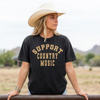 Support Country Music Graphic Tee | Western Concert Shirt by Hey Jude Graphic Tees