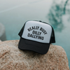 Really Busy Dilly Dallying Trucker Hat | Funny Statement Foam Hat by Hey Jude Graphic Tees