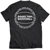 Beyond Basketball - T-Shirt - Black by Bigger Than Basketball
