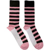 BLACKPINK Stripes & Logo [Socks] by Rock Band Apparel