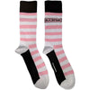 BLACKPINK Stripes & Logo [Socks] by Rock Band Apparel