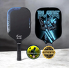 Luzz Limited Edition Pro Blade2 Pickleball Paddle & Mad Pickler Cover by The Mad Pickler