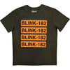 Blink-182 Log Repeat [T-Shirt] by Rock Band Apparel