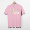 PRAY Faux Patchwork Graphic Tee by Hey Jude Graphic Tees