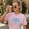 I’d Rather Be Thrifting Graphic Tee by Hey Jude Graphic Tees
