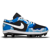 "Blue Army Camo" Jordan 1 Retro Cleats by Stadium Custom Kicks