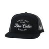 Blue Collar Dollar Snapback Hat by The Mad Hatter Company