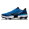 "Blue Elephant" Nike Alpha Huarache Elite 3 Low Cleats by Stadium Custom Kicks