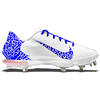 "Blue Elephant" Nike Force Zoom Trout 7 Pro Cleats by Stadium Custom Kicks