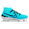 "Blue Grinch" Nike Alpha Huarache NXT Cleats by Stadium Custom Kicks