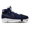 "Blue Lobster" Jordan 1 Retro Cleats by Stadium Custom Kicks