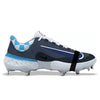 "Blue Lobster" Nike Alpha Huarache Elite 4 Low Cleats by Stadium Custom Kicks